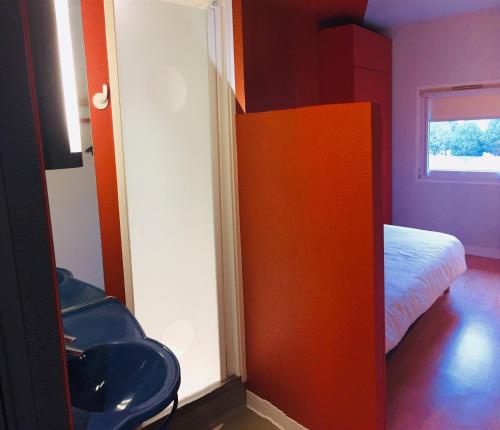 Un ou plusieurs lits dans un hébergement de l'établissement ibis budget Strasbourg La Vigie