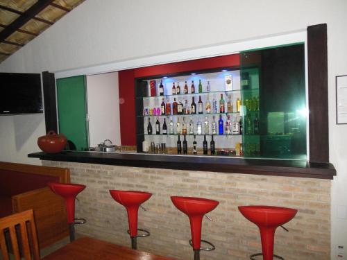 Lounge atau bar di Hotel Pousada Salvador Paradise