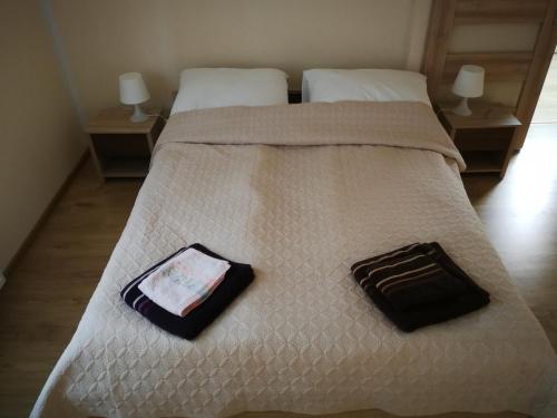 Katil atau katil-katil dalam bilik di Wypoczynek Nad Stawem
