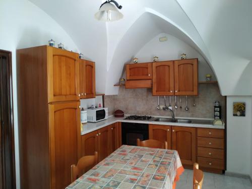Köök või kööginurk majutusasutuses Casa Sosò