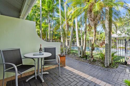Zahrada ubytování Caribbean Noosa