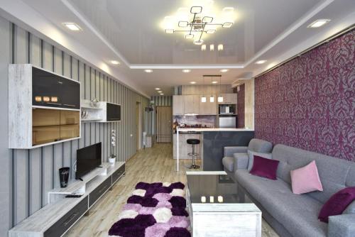 מטבח או מטבחון ב-Central Elite Apartment