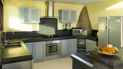 A cozinha ou cozinha compacta de Villa Crystal