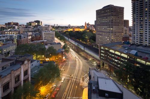 Vista generica su Sydney o vista sulla città dall'interno dell'aparthotel