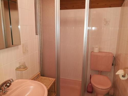 Koupelna v ubytování Apartments Pötscher