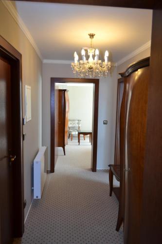 Postel nebo postele na pokoji v ubytování Hotel zum Heiligen Geist