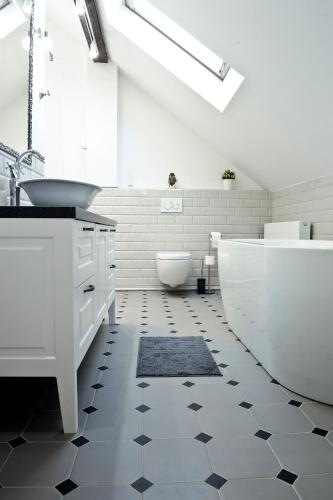 Bilik mandi di ANiMA Zagreb Luxury Apartment