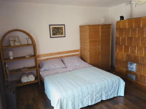 Katil atau katil-katil dalam bilik di BalatUniversum Apartmanhouse
