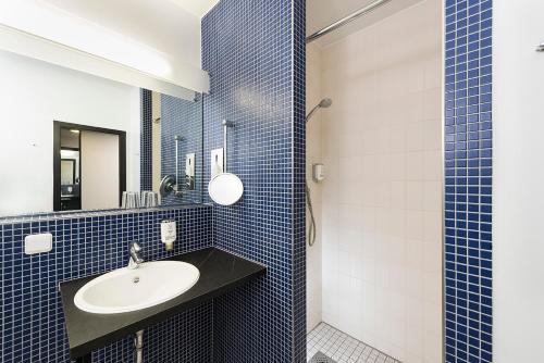 Kylpyhuone majoituspaikassa Seminaris Hotel Bad Honnef