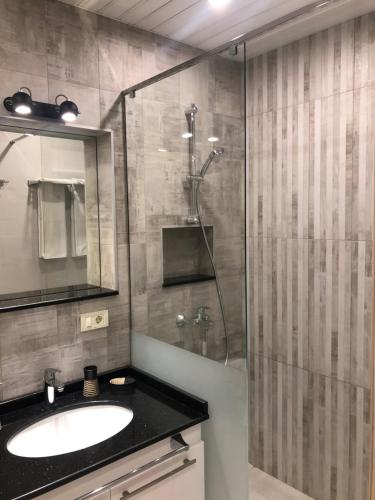 Ванная комната в Apartment on Moskovyan 31