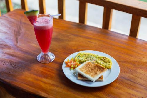 Jídlo v prázdninového areálu nebo okolí