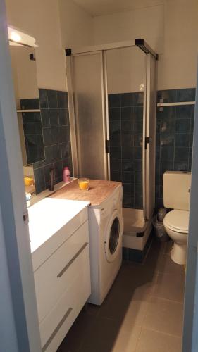 Et badeværelse på les Huniers Appt 1er étage