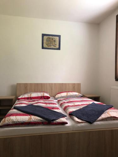 Postel nebo postele na pokoji v ubytování Privát Miško