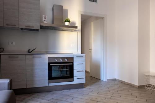 Dapur atau dapur kecil di Home Hotel