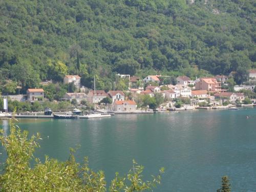 a town on the shore of a body of water at Villa Aronija in Kotor