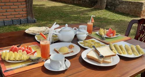 Mad på bed and breakfast-stedet eller i nærheden