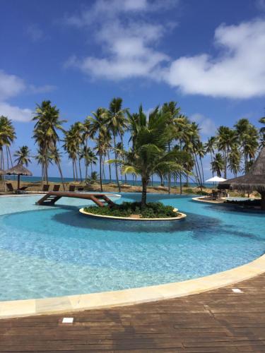 Kolam renang di atau dekat dengan Apt Coral Azul Iberostate Praia do Forte