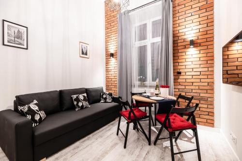 Χώρος καθιστικού στο Dietla 32 Residence - ideal location in the heart of Krakow, between Main Square and Kazimierz District