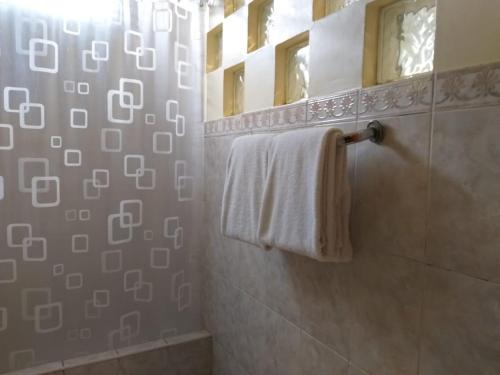 Um banheiro em Hotel Sumaq Inn Sac