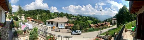 Nespecifikovaný výhled na hory nebo výhled na hory při pohledu z bed and breakfast