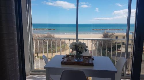 Appartement vue mer Valras plage