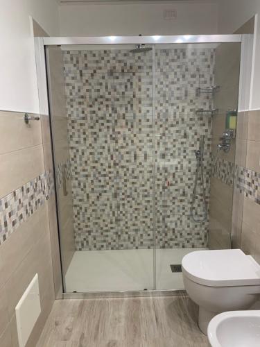 Koupelna v ubytování Hedera Capri B&B
