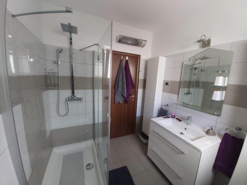 Kúpeľňa v ubytovaní Apartment Alina, Kastav