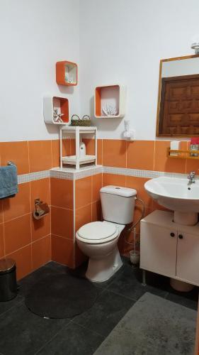 Kúpeľňa v ubytovaní Casa Casergyo