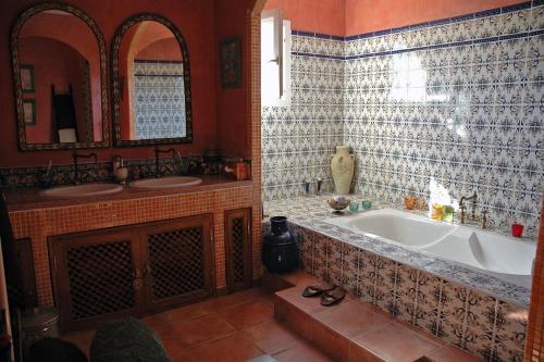 Phòng tắm tại Villa Chiara