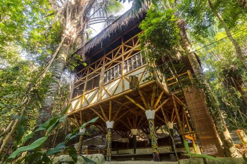 莫羅聖保羅的住宿－Universo Pol Bamboo Hostel，相簿中的一張相片
