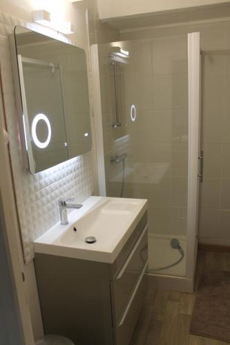 Ванная комната в Les Trois Maisons