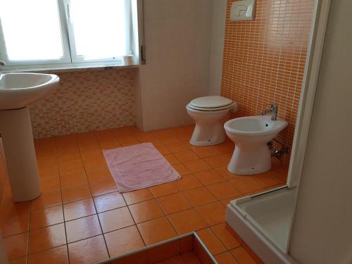 Kúpeľňa v ubytovaní Appartamento 10 minuti dal mare