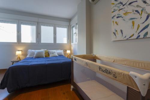 Posteľ alebo postele v izbe v ubytovaní HORIZONTE Sunny Home by Cadiz4Rentals
