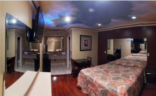 Katil atau katil-katil dalam bilik di Kearney Motel