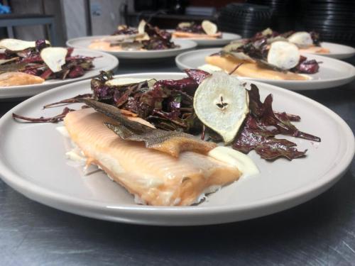 Jídlo v bed and breakfast nebo okolí