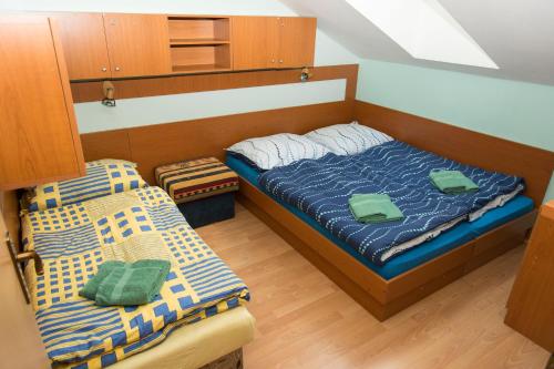 Posteľ alebo postele v izbe v ubytovaní AD Tatran