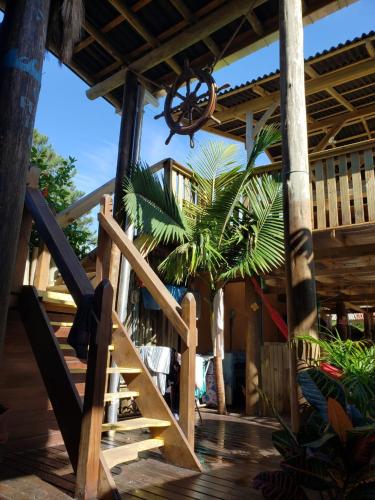 Μπαλκόνι ή βεράντα στο Guarda Encantada Surf Hostel