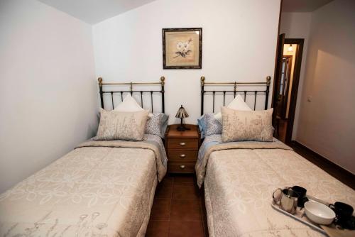 Voodi või voodid majutusasutuse Casa Rural El Retiro de los Casasola toas