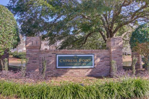 a sign for aquest point community park at Cypress Point Condominiums at Craft Farms #306B in Gulf Shores