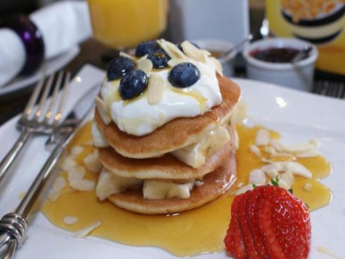 Jídlo v penzionu nebo okolí