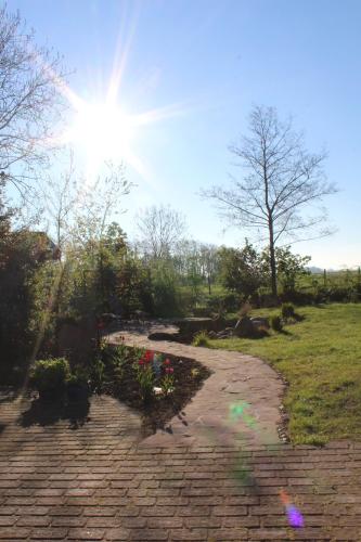 Taman di luar Eulenhaus Osterhever