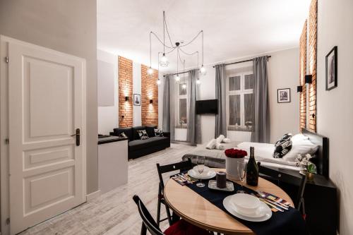 Χώρος καθιστικού στο Dietla 32 Residence - ideal location in the heart of Krakow, between Main Square and Kazimierz District