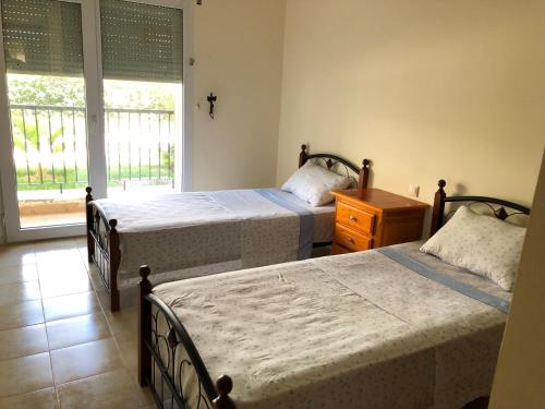 Postel nebo postele na pokoji v ubytování Fancy apartment in Marina-Saïdia !