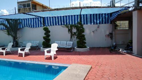 The swimming pool at or close to Family villa