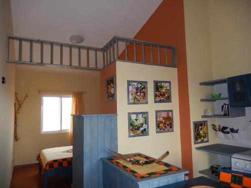 Postel nebo postele na pokoji v ubytování Residenz Stella Maris Apartment Strela