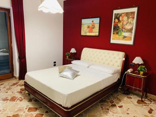 Katil atau katil-katil dalam bilik di Chateau Les Jumeaux