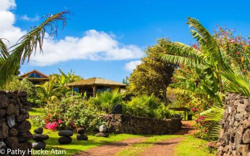Aed väljaspool majutusasutust Kona Koa Lodge