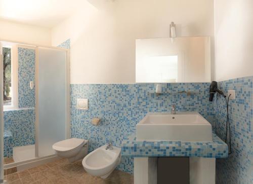 Ένα μπάνιο στο Albergo Serena