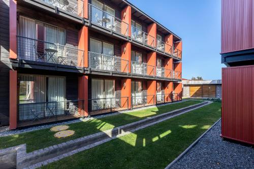 Budova, kde se hotel nachází