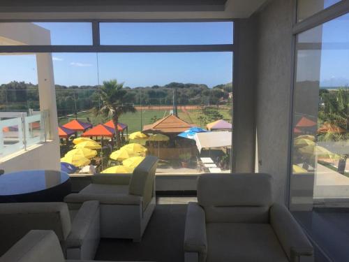 Zona de estar de Magnifique Villa Savannah Beach sidi rahal